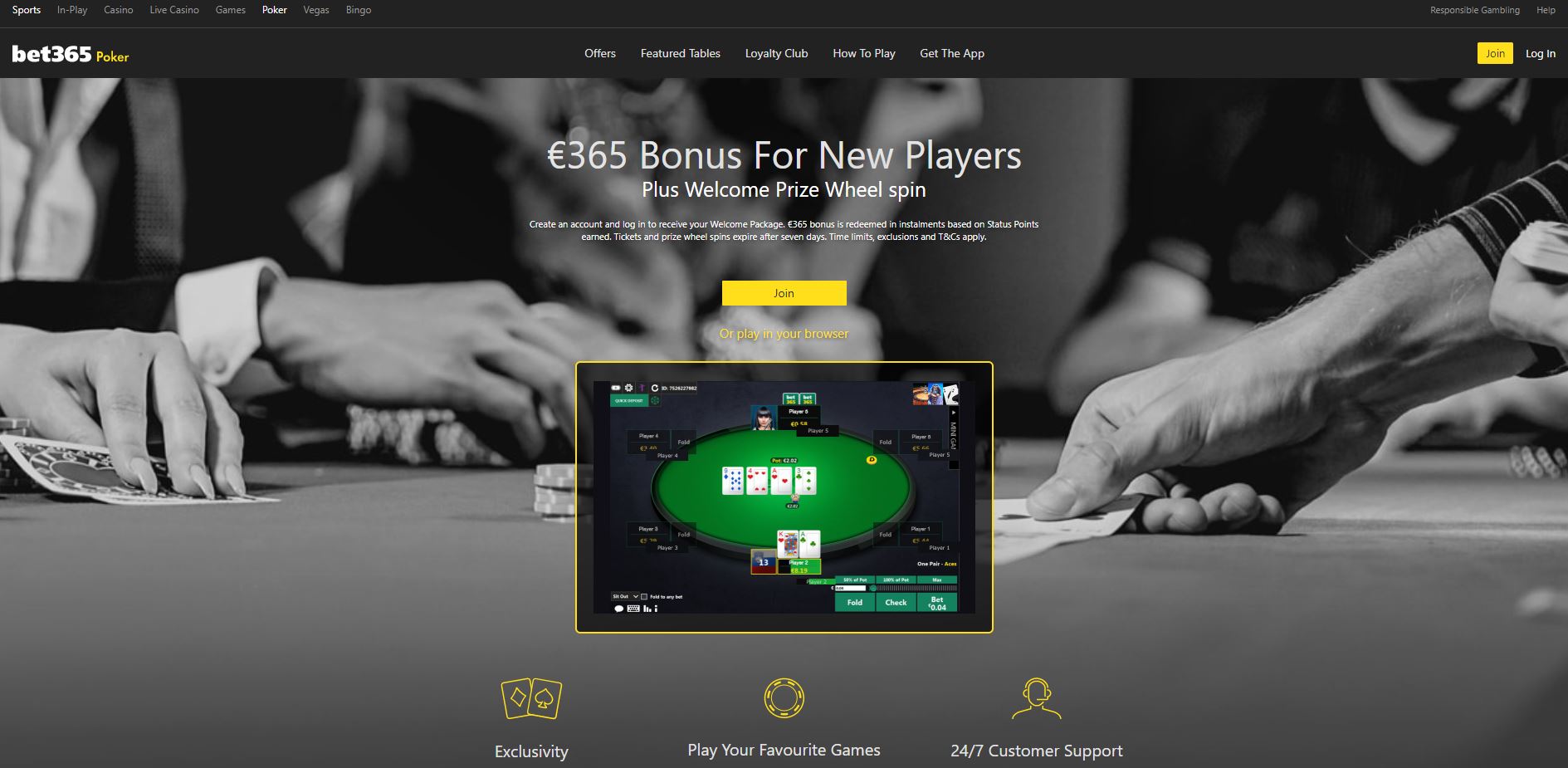 Bet365 Poker